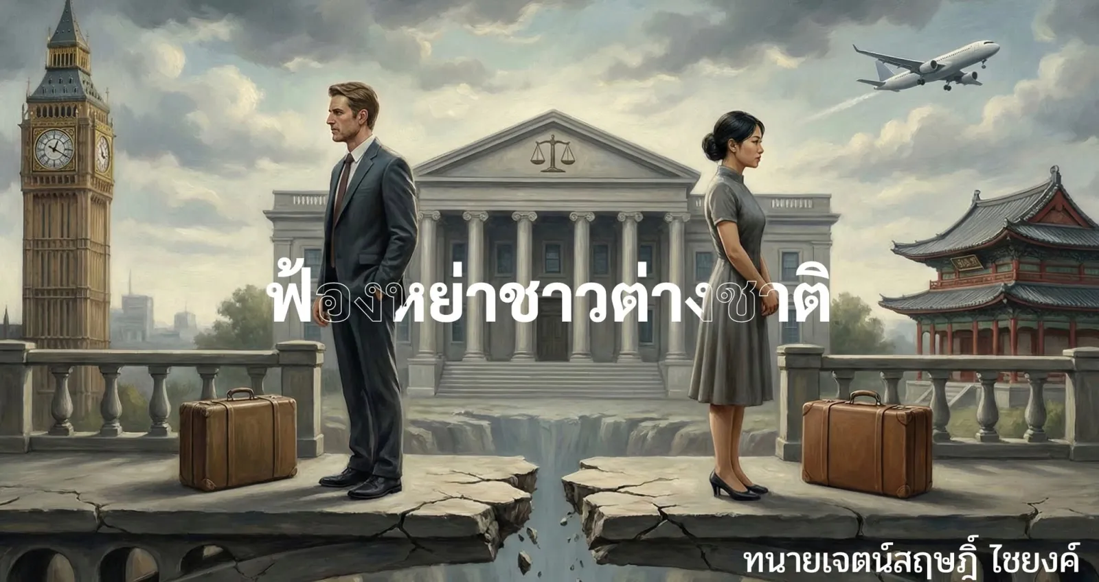 ฟ้องหย่าชาวต่างชาติ
